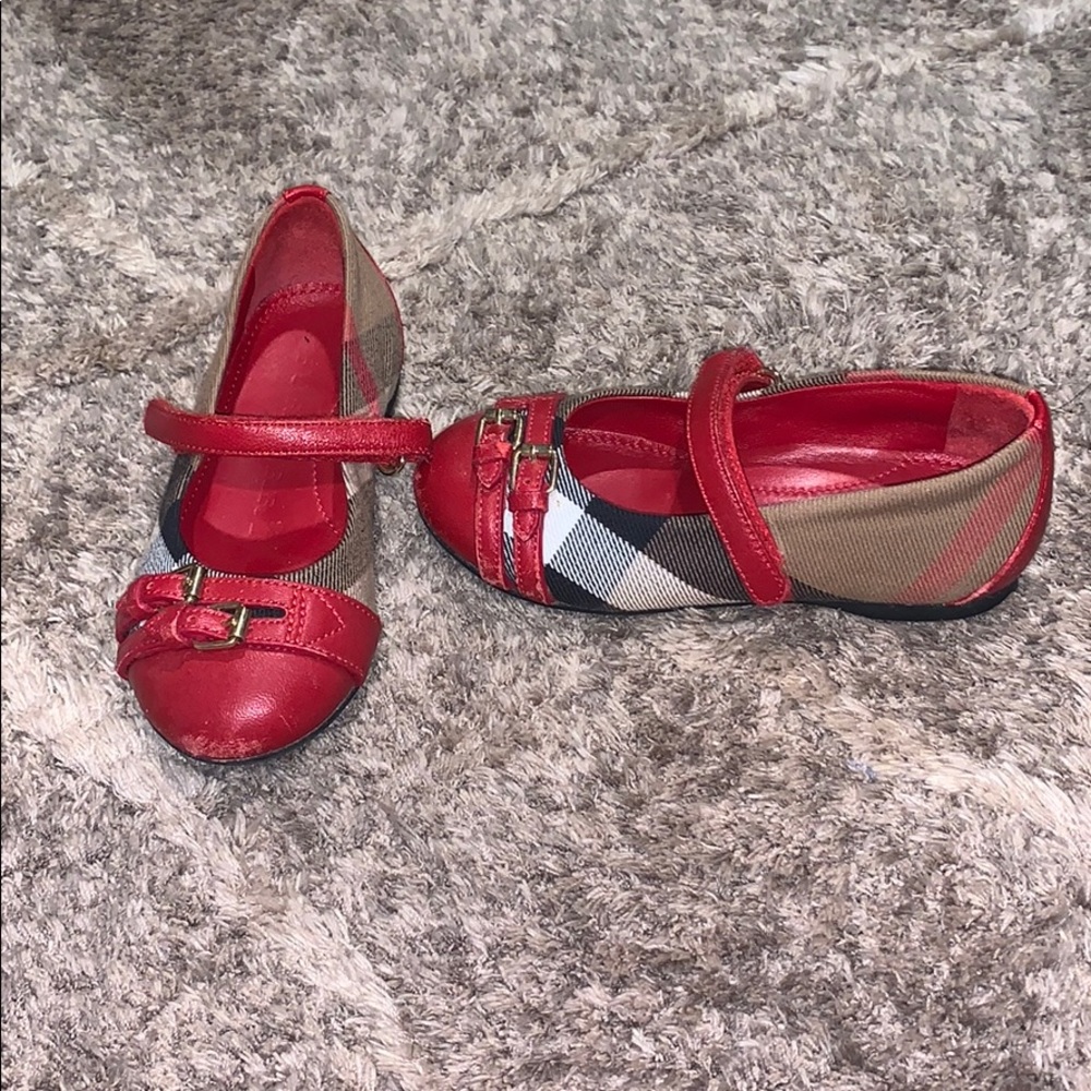 Toddler Girl Burberry Ballerina shoes